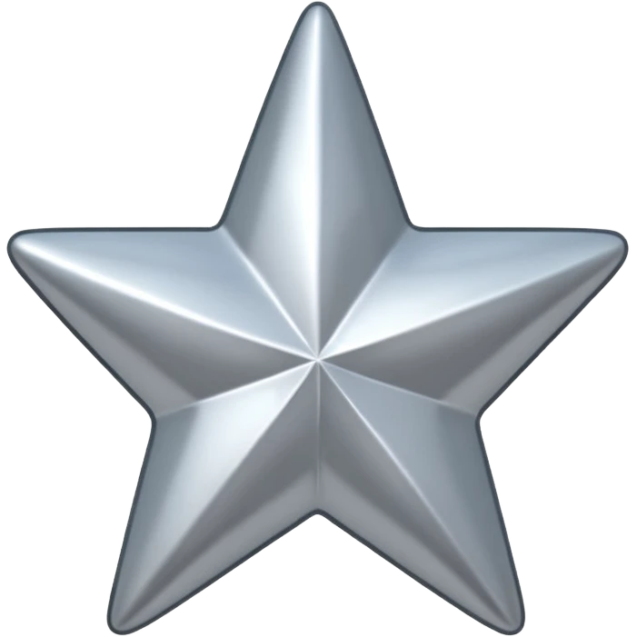 silver star emoji