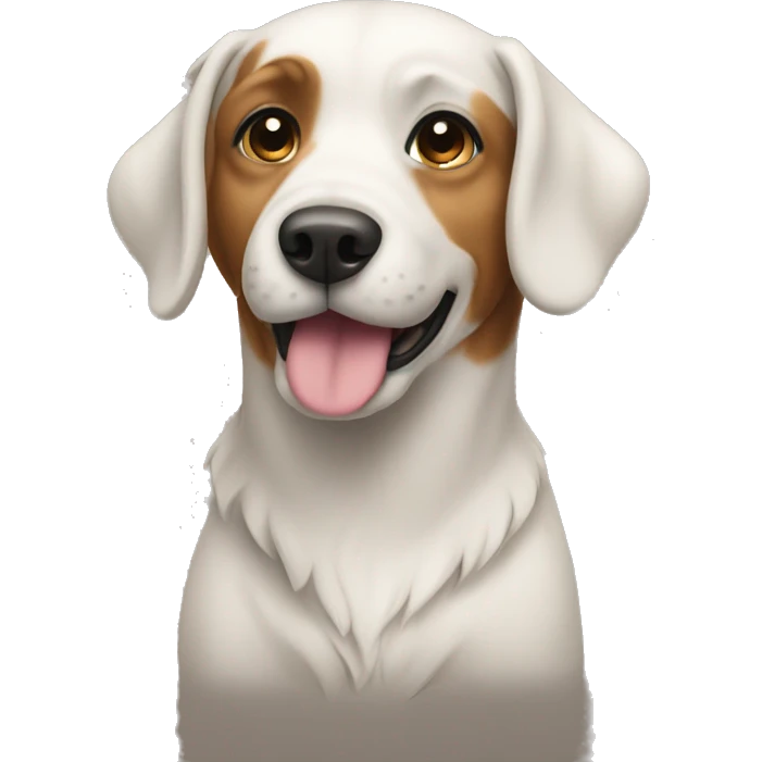 Dog coloring emoji