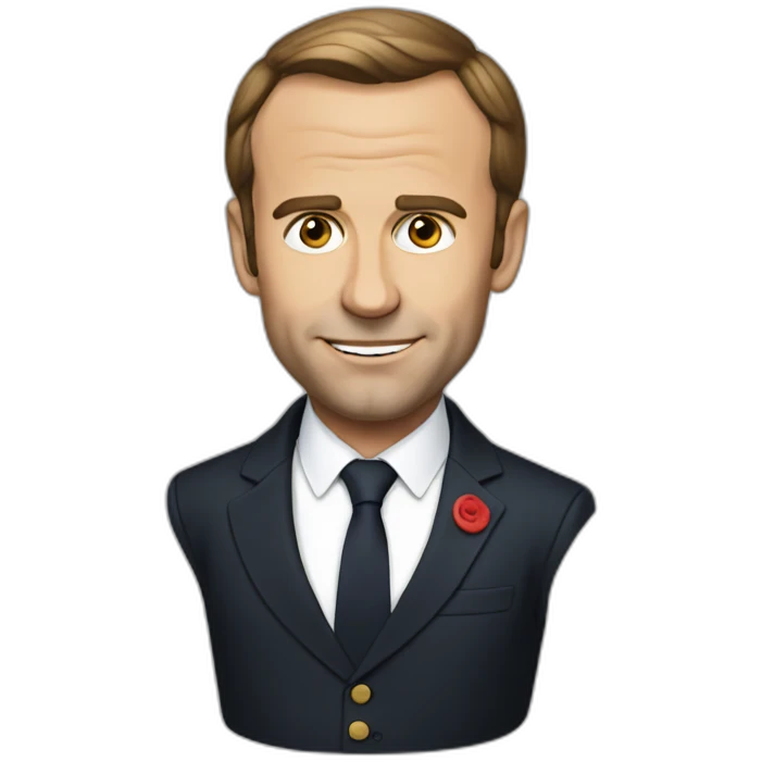 Macron en slip emoji
