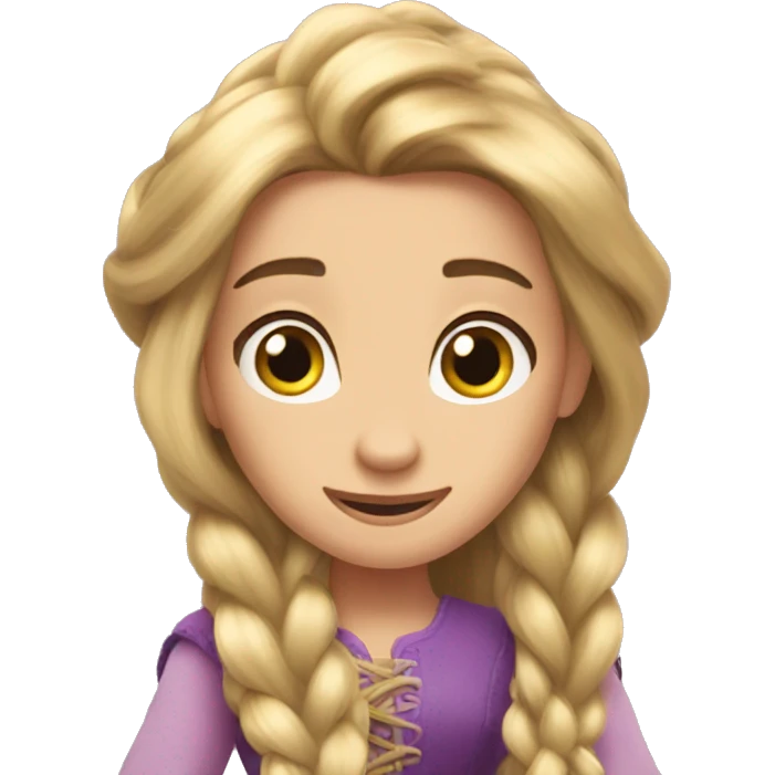 rapunzel  emoji