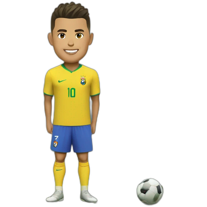 ronaldo sur la tour effeil emoji