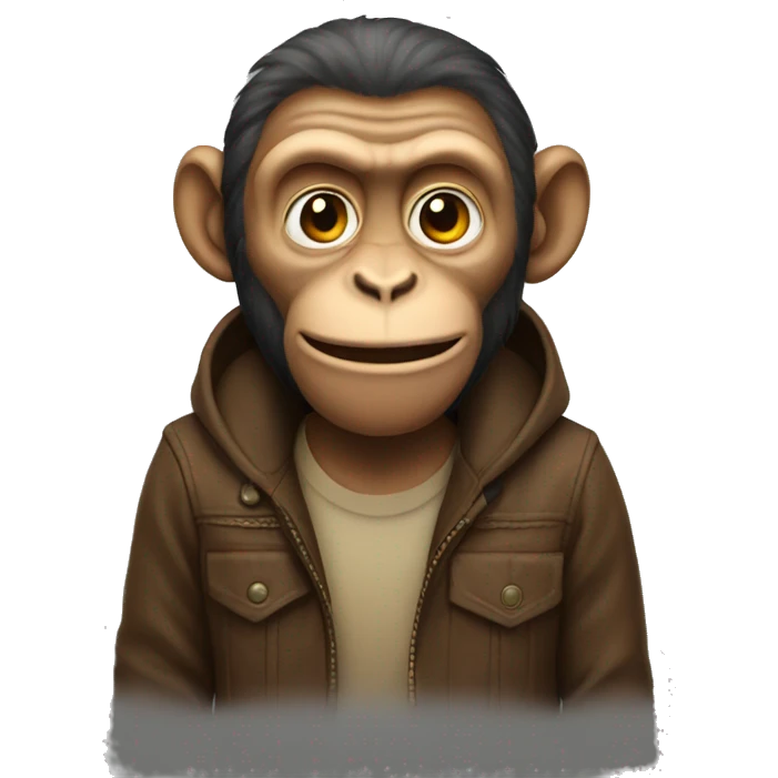 monkey man  emoji