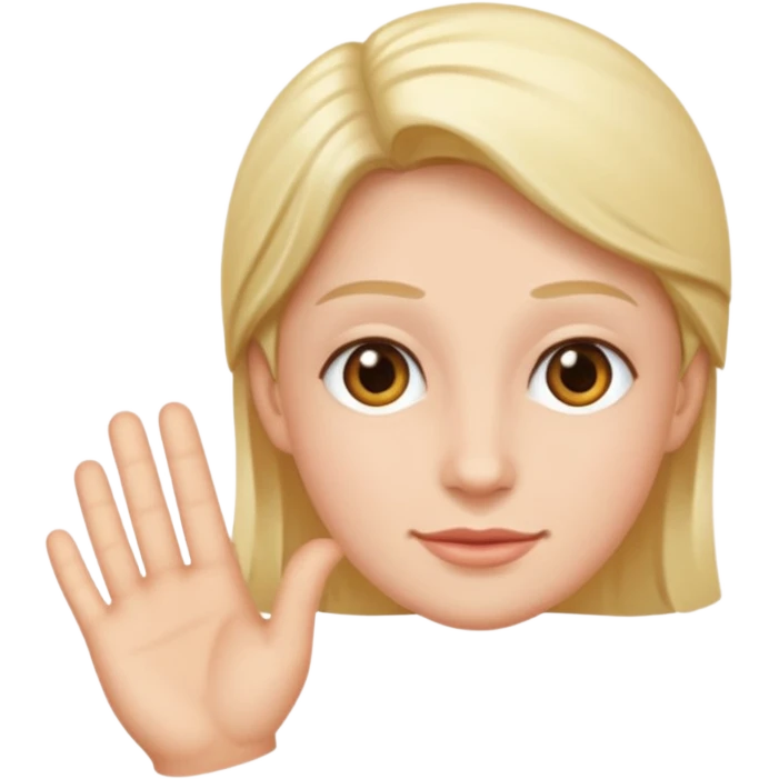 W V hand emoji