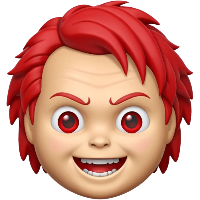 Un emojin de chuky emoji