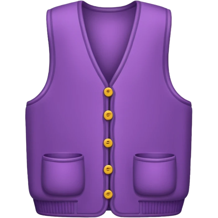 knitting vest emoji