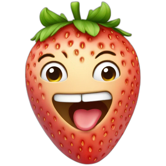 strawberry emoji