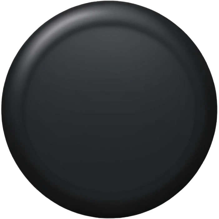 Black circle emoji