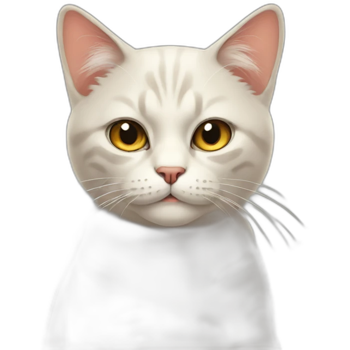 Arrogant cat emoji