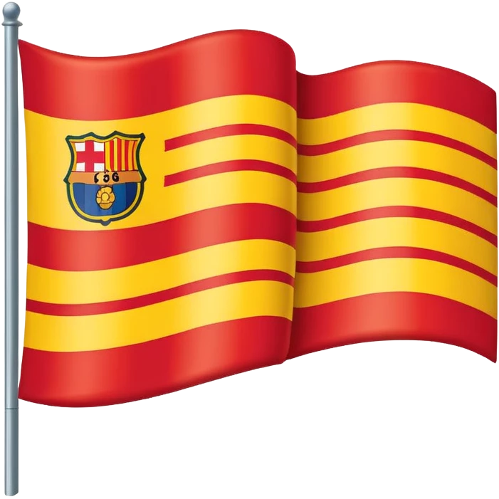 Barcelona flag emoji