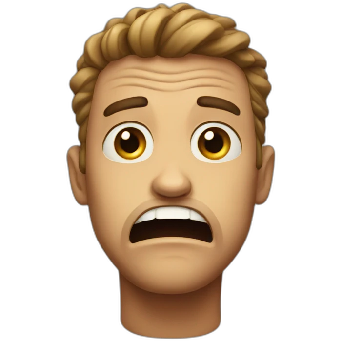 scared emoji