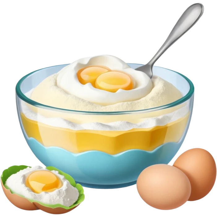 hobby baking ingredients emoji
