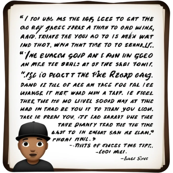 RAP BARS  emoji