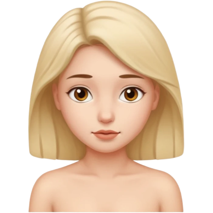 تصویر دختر لخت emoji