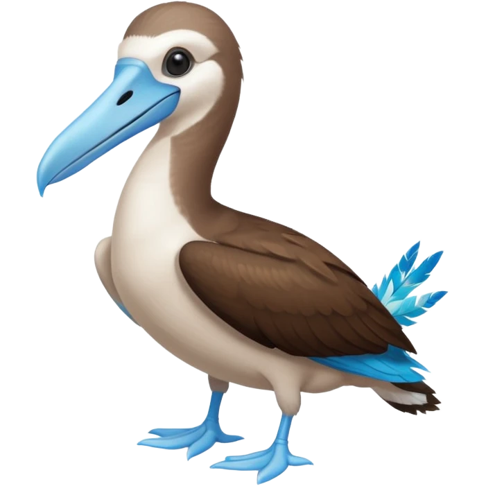 Blue-footed booby emoji
