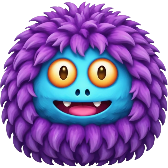 wool monster emoji
