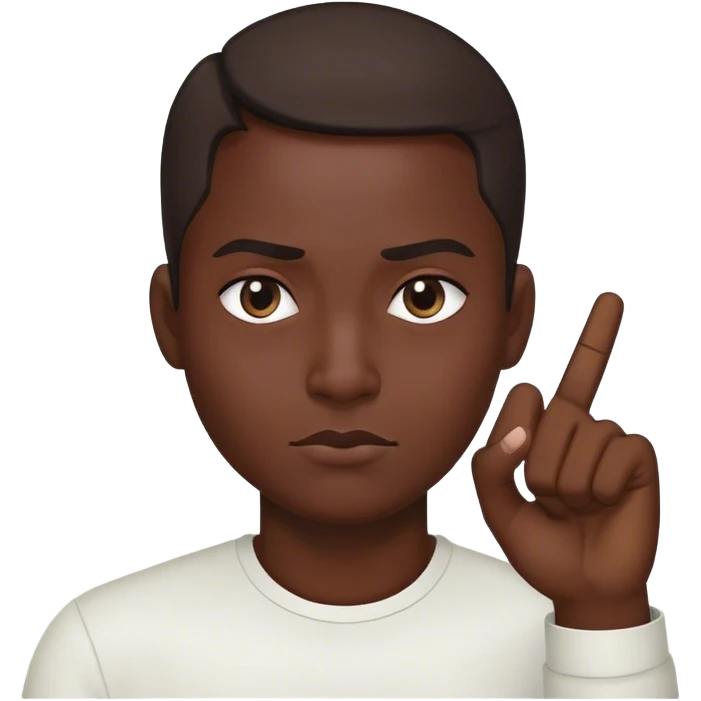 Side eye with middle finger  emoji