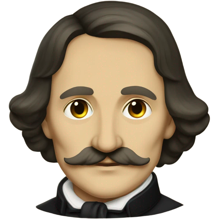 Writer Nikolai Gogol  emoji