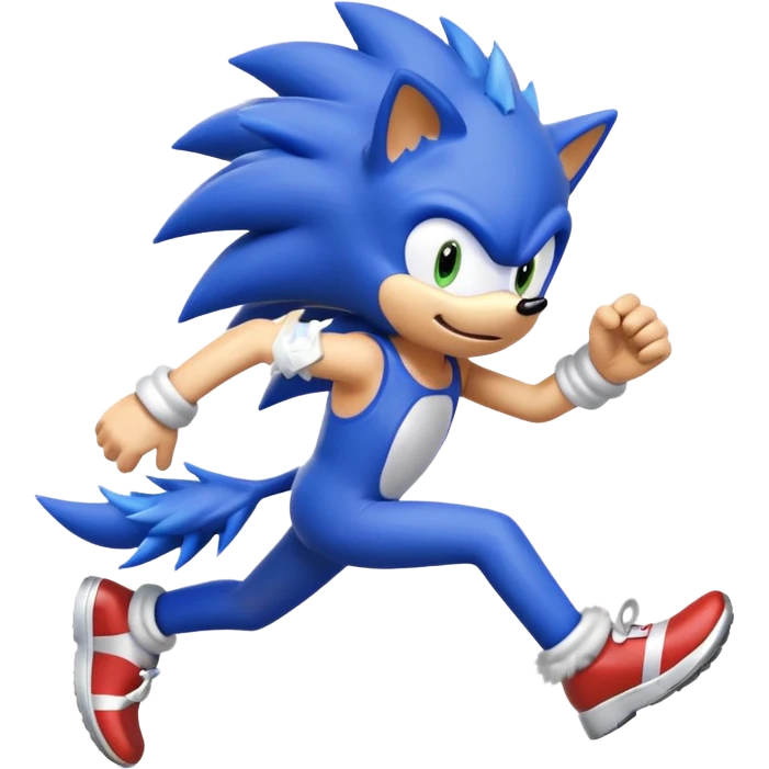 Sonic the hedgehog emoji