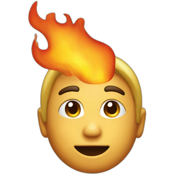 server on fire emoji