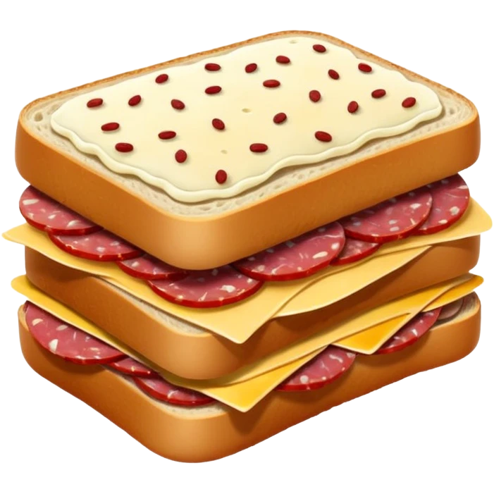 Salami sandwich simple emoji