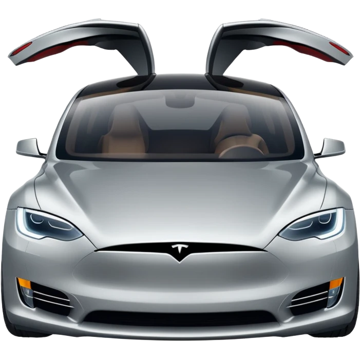 Tesla front view emoji