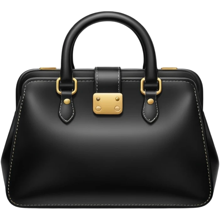 👜🖤 emoji