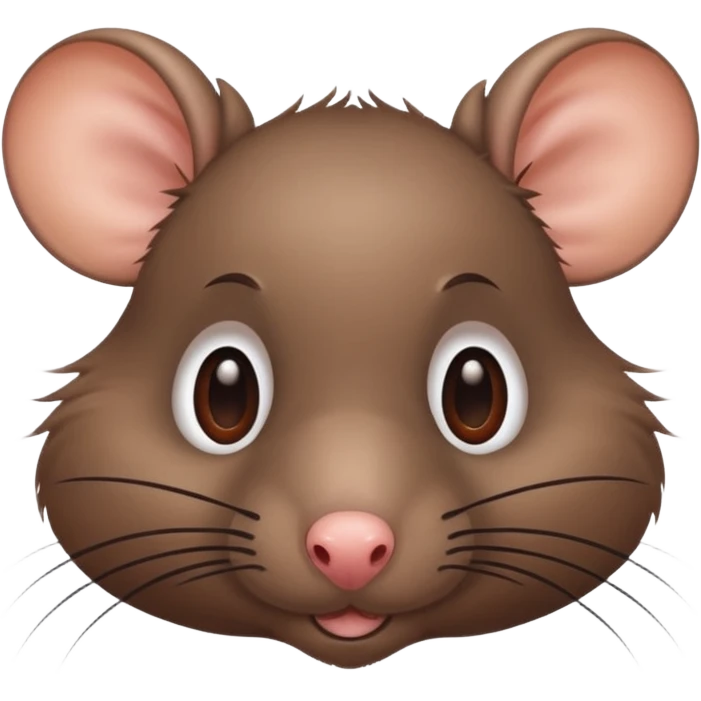Rat with long eyelashes  emoji