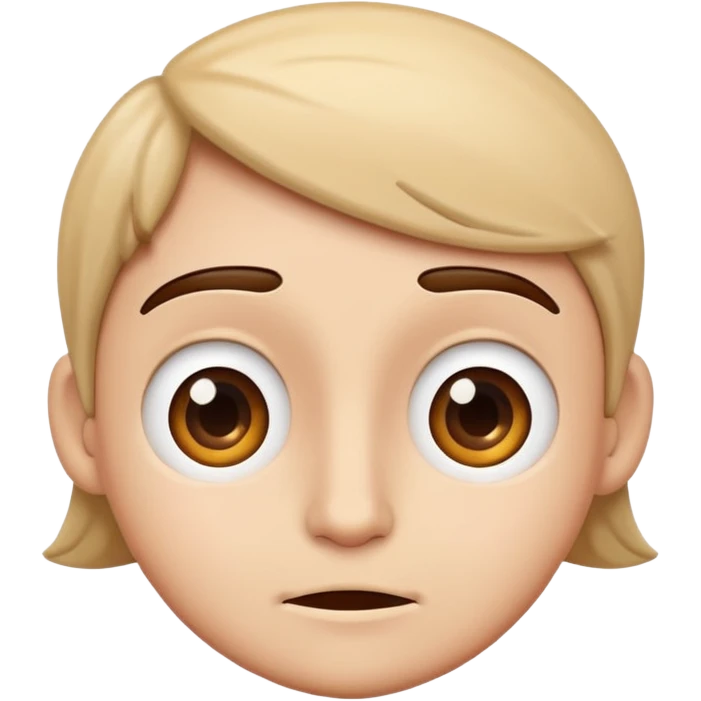 Mix of confused and smirk emoji