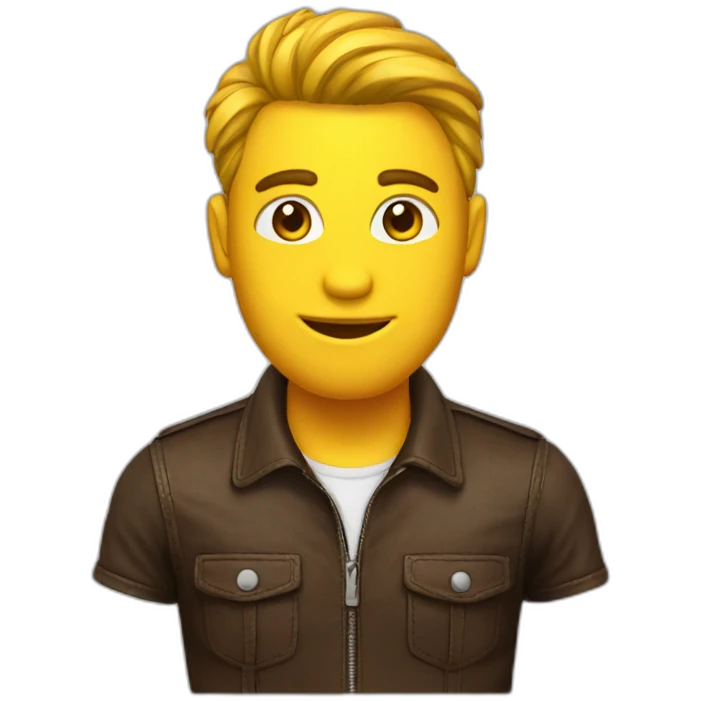 Combinaison en cuir emoji