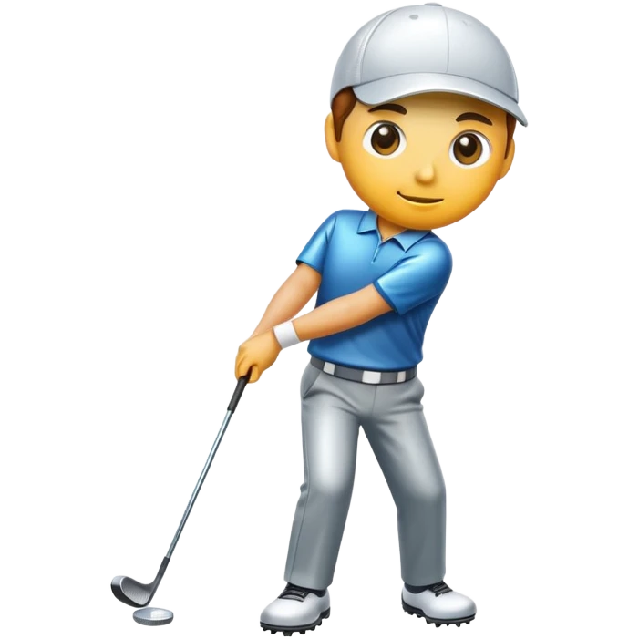 sorayama golfing emoji