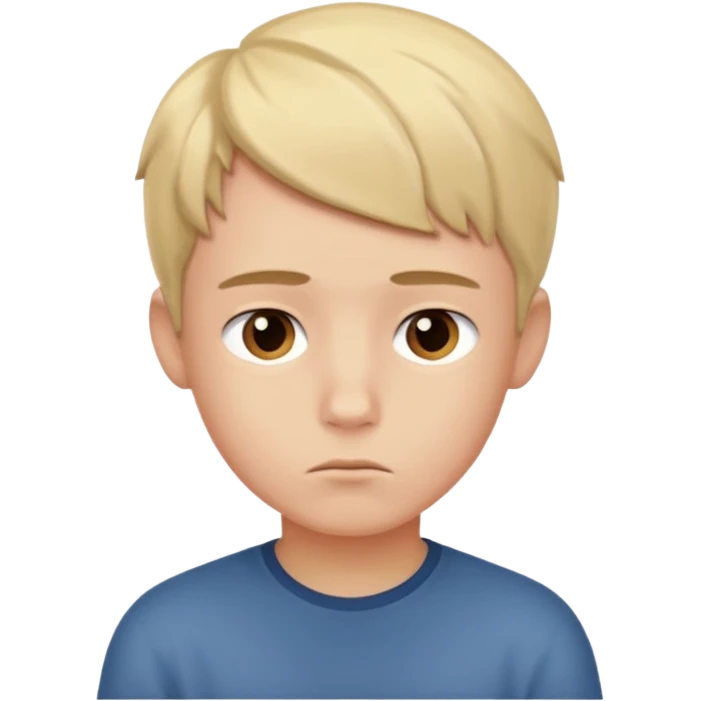 boy thinking emoji