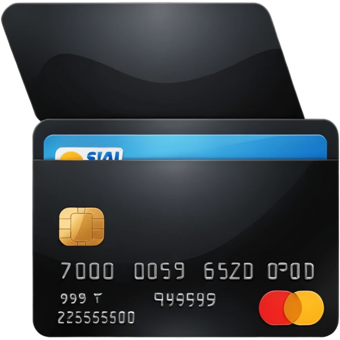 black credit card, no text emoji