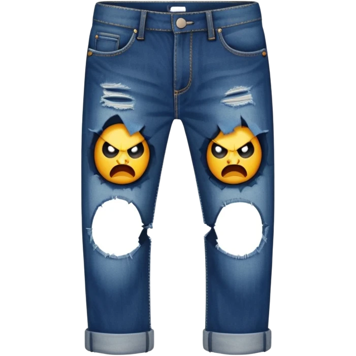 pants but they’re angry emoji