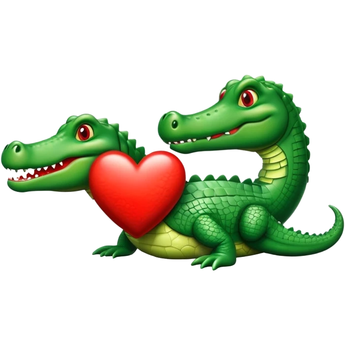 🐊❤️ emoji