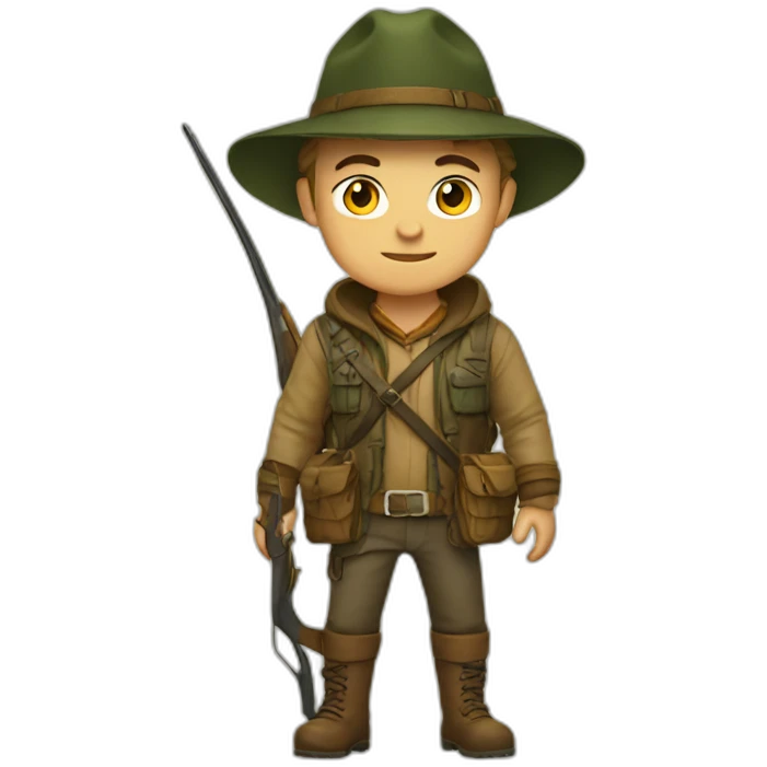 hunter emoji