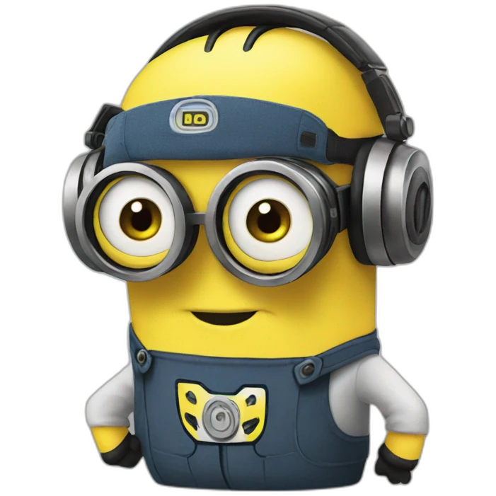 dj minion emoji