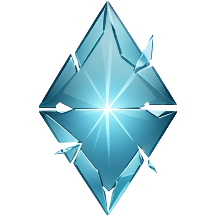 Broken Glass emoji