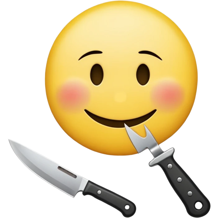 Suicidal smiley  emoji
