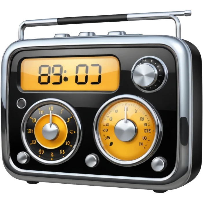 modern radio emoji