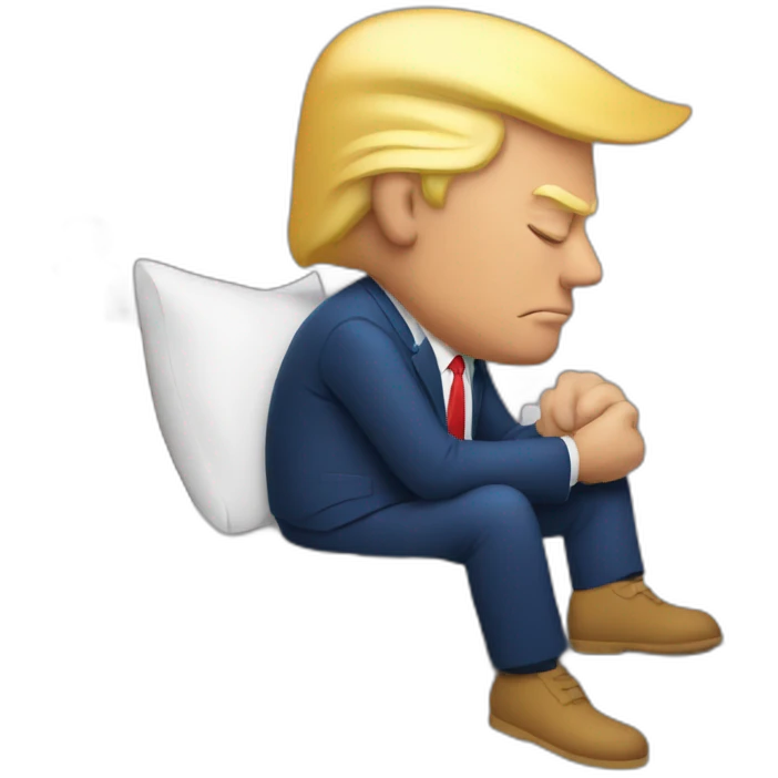 donald trump sleep emoji