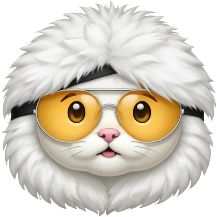 fluffy eyepatch emoji