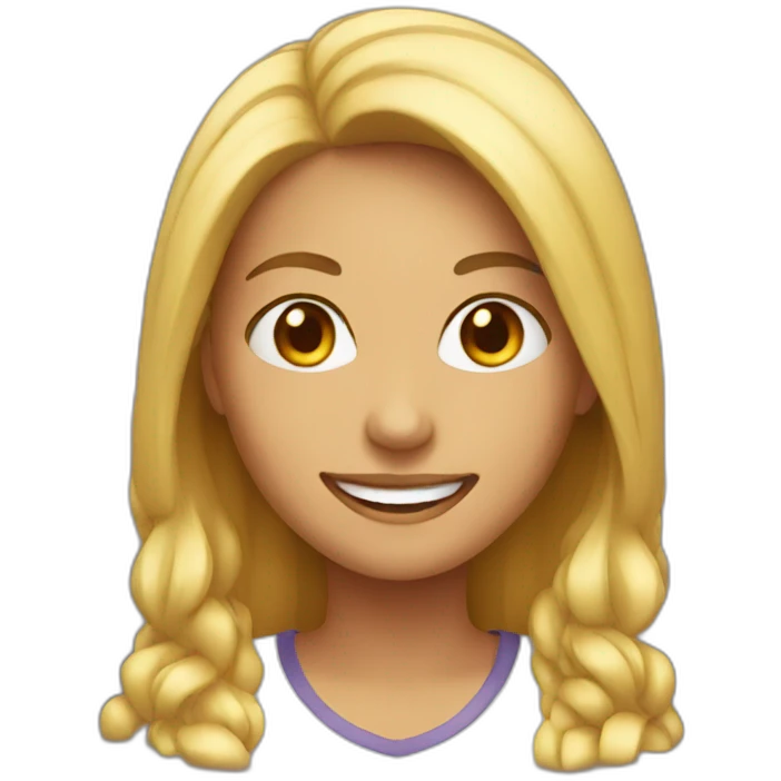 Women smiling emoji