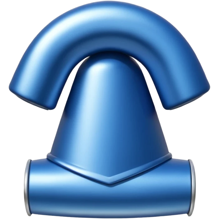 Corno francese blu emoji