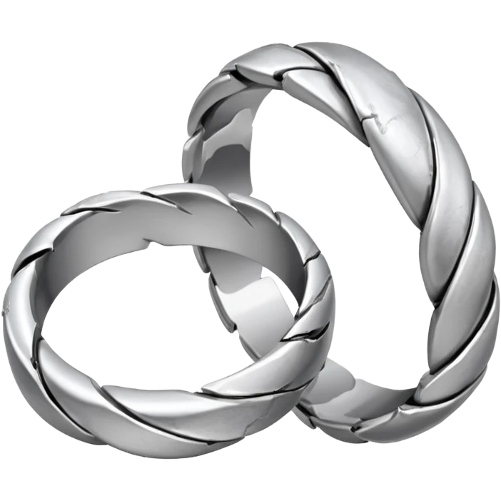 2 smashed wedding ring emoji