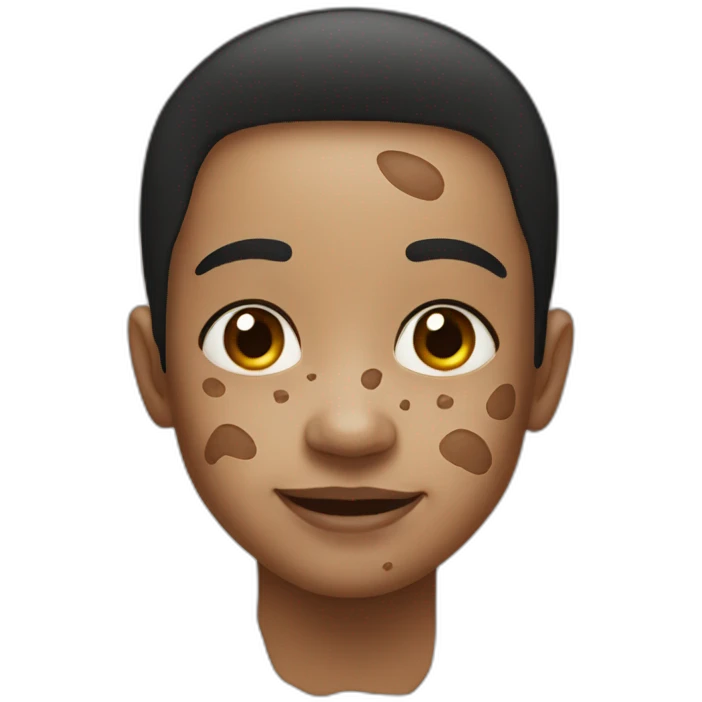 vitiligo emoji