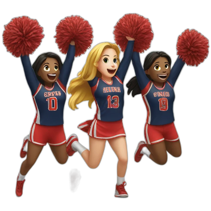 cheering team emoji