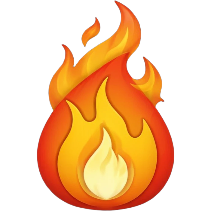 ❤️‍🔥🖤🔥 emoji
