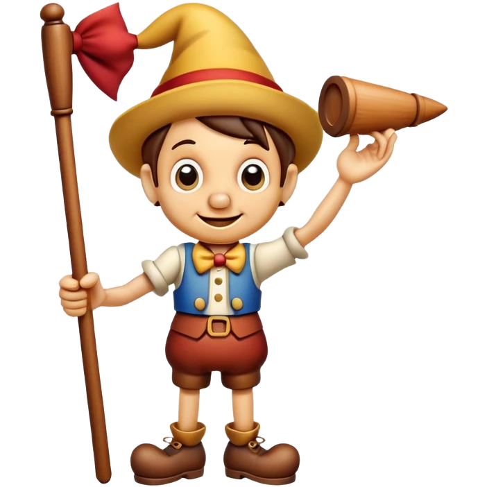 Pinocchio emoji