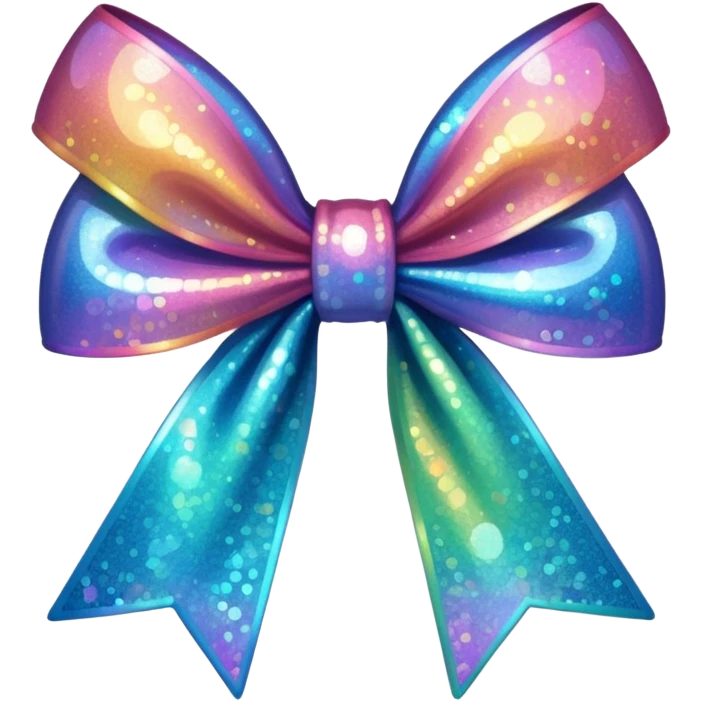 Glitter Bow emoji