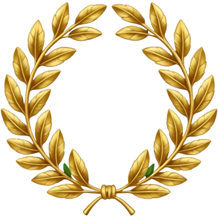 The number that took 23rd place was decorated with an imperial laurel wreath emoji